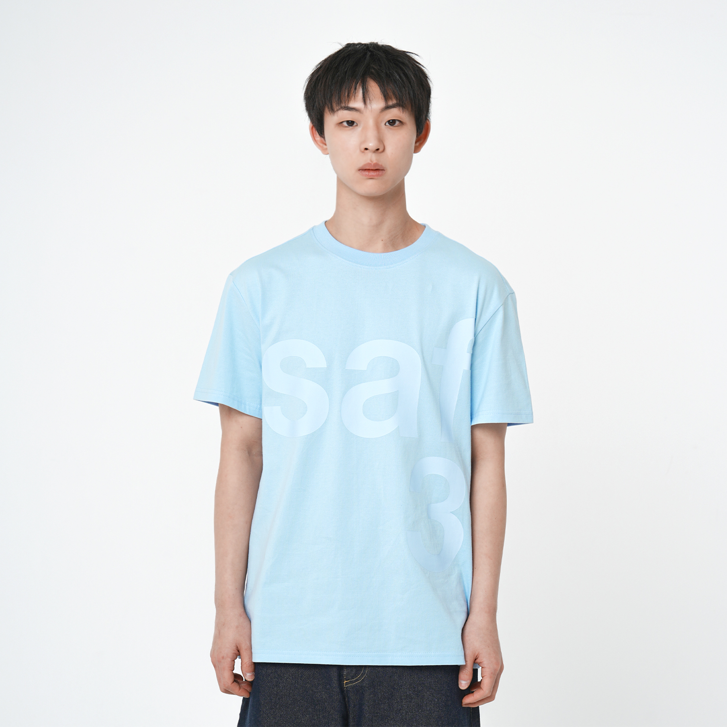[예약 배송][KREAM 단독] 사파리스팟 베이직 사파리 티셔츠 스카이([예약 배송][KREAM 단독] Safarispot Basic Safari T-Shirt Sky) - 2