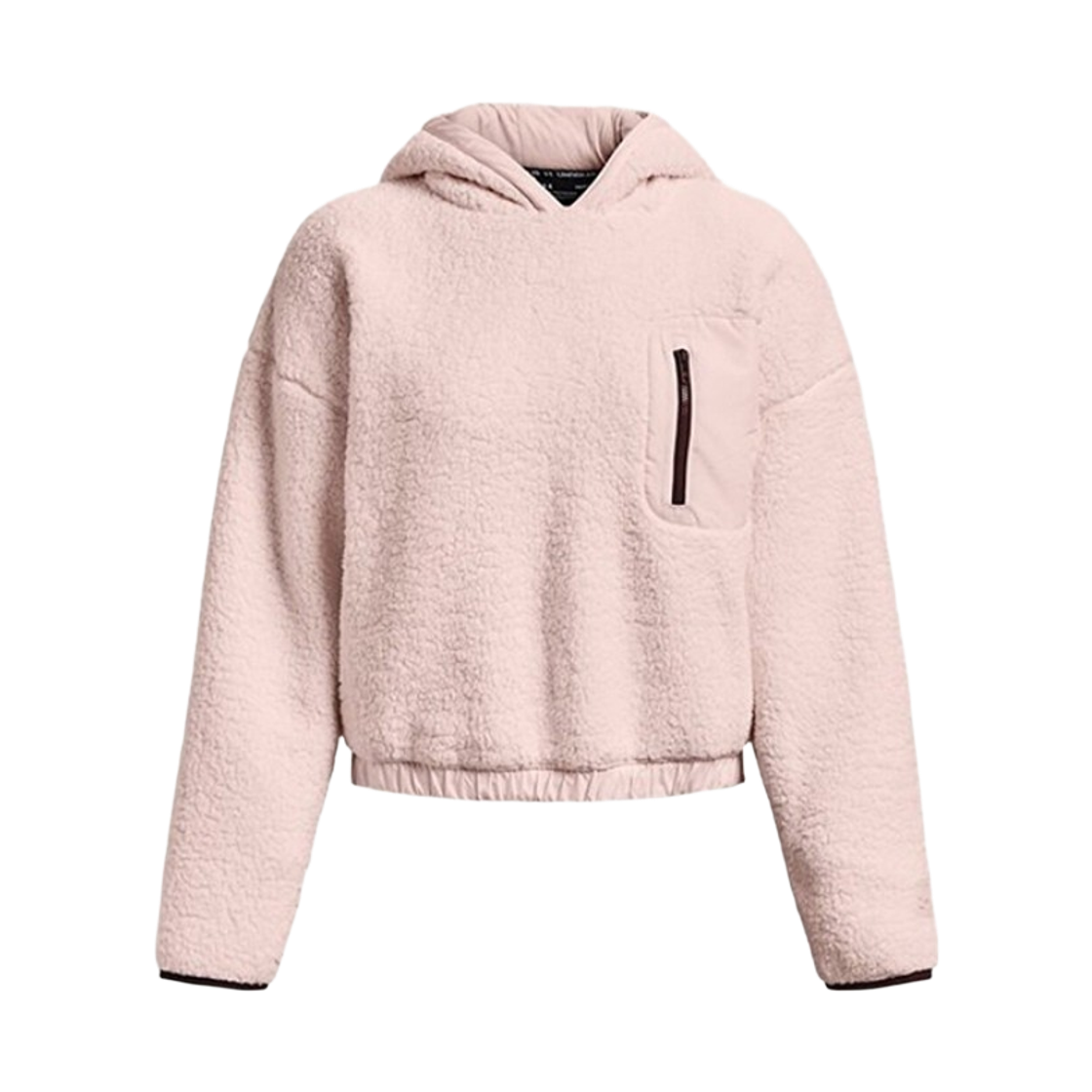 1374138-685 (W) Under Armour Sherpa Fleece Pullover Hoodie Pink