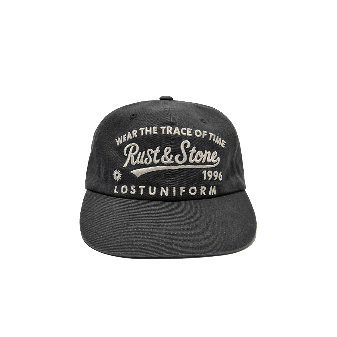 러스트앤스톤 타임 트레이스 볼캡 블랙(Rust And Stone Time Trace Ball Black)