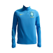 Nike Brazil Strike Dri-Fit Football Drill Top Light Photo Blue Light Menta (IB4988-435) (Non Marking Ver.)