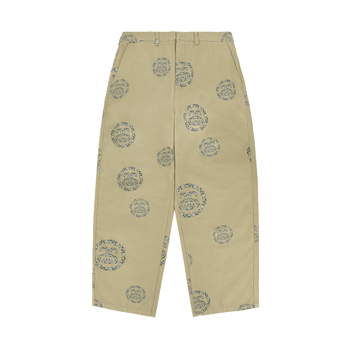 스투시 x 데님 티어스 SS 리쓰 치노 카키(Stussy x Denim Tears SS Wreath Chino Khaki)