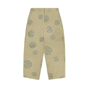 Stussy x Denim Tears SS Wreath Chino Khaki
