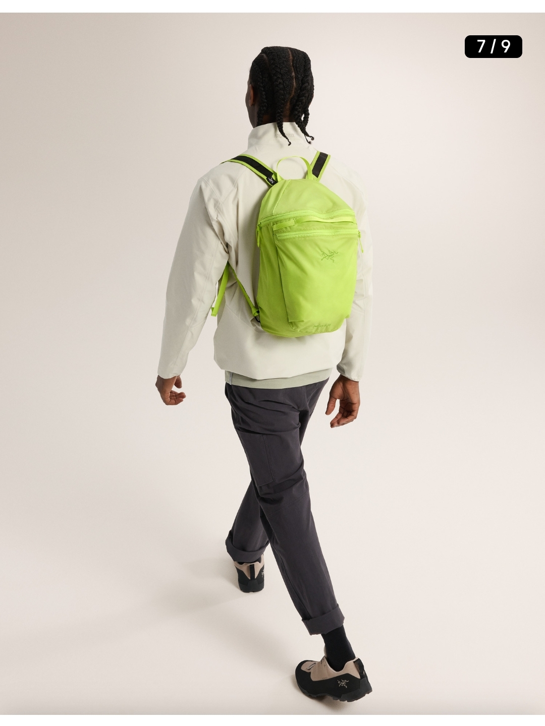 Arc'teryx Heliad 15 Backpack Black, Arc'teryx Heliad 15 Backpack Mantis 착용 스타일 - 8