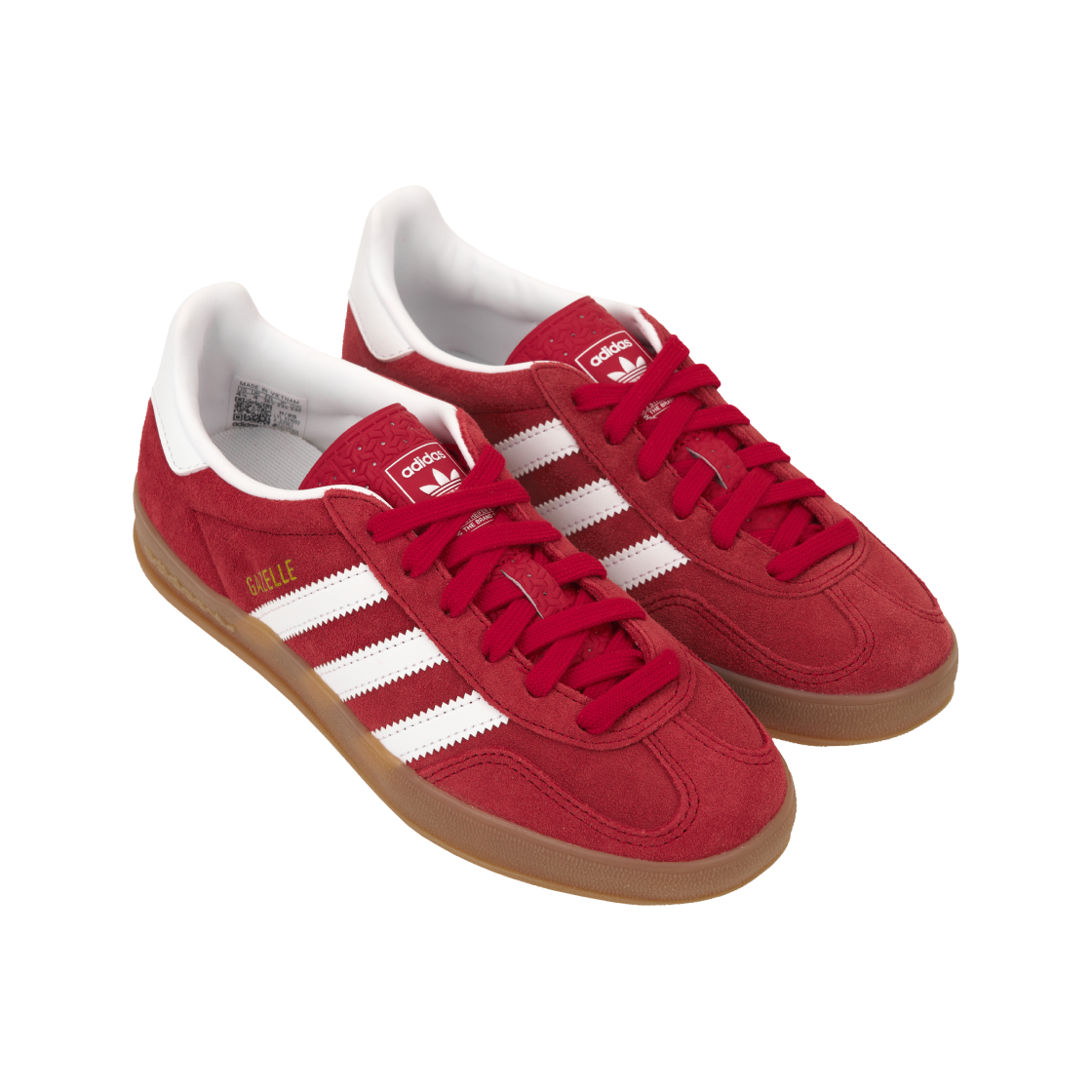 아디다스 가젤 인도어 베러 스칼렛 클라우드 화이트(Adidas Gazelle Indoor Better Scarlet Cloud White) - 4