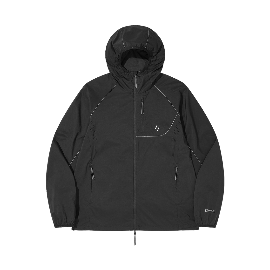 웰터 익스페리먼트 에어백 퍼텍스 라이트 윈드브레이커 자켓 블랙(WELTER EXPERIMENT Airback Pertex Light Windbreaker Jacket Black)