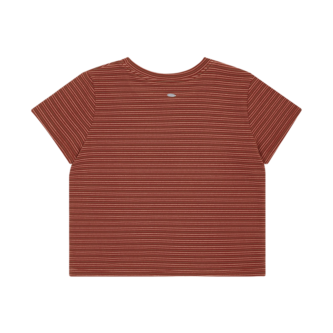 뮈르뮈르 듀에 FW 소프트 크롭 티 브릭(Murmure Due FW Soft Crop T-shirt Brick) - 2
