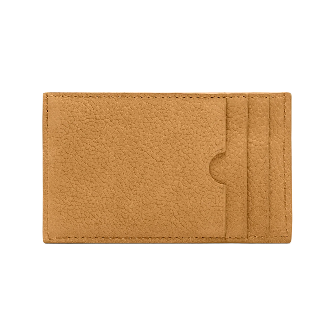 아미 옐로우 카우 레더 카루젤 지퍼 카드 홀더 허니(AMI Yellow Cow Leather Carrousel Zipped Card Holder Honey) - 2