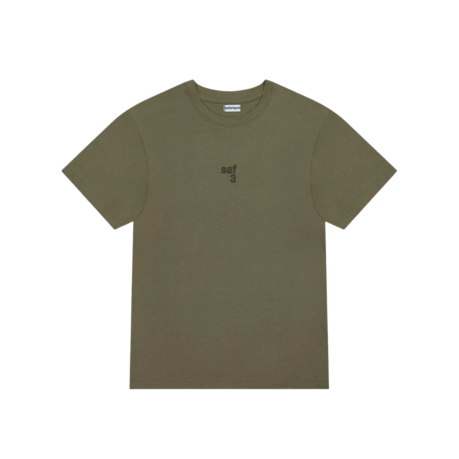사파리스팟 베이직 미니 사파리 티셔츠 올리브(Safarispot Basic Mini Safari T-Shirt Olive) - 1