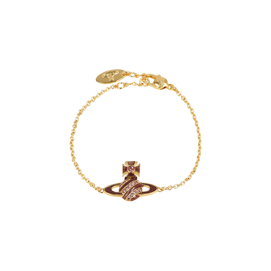 61020241 02R875 [20% 쿠폰] (W) Vivienne Westwood Assita Bas Relief Chain Bracelet Gold