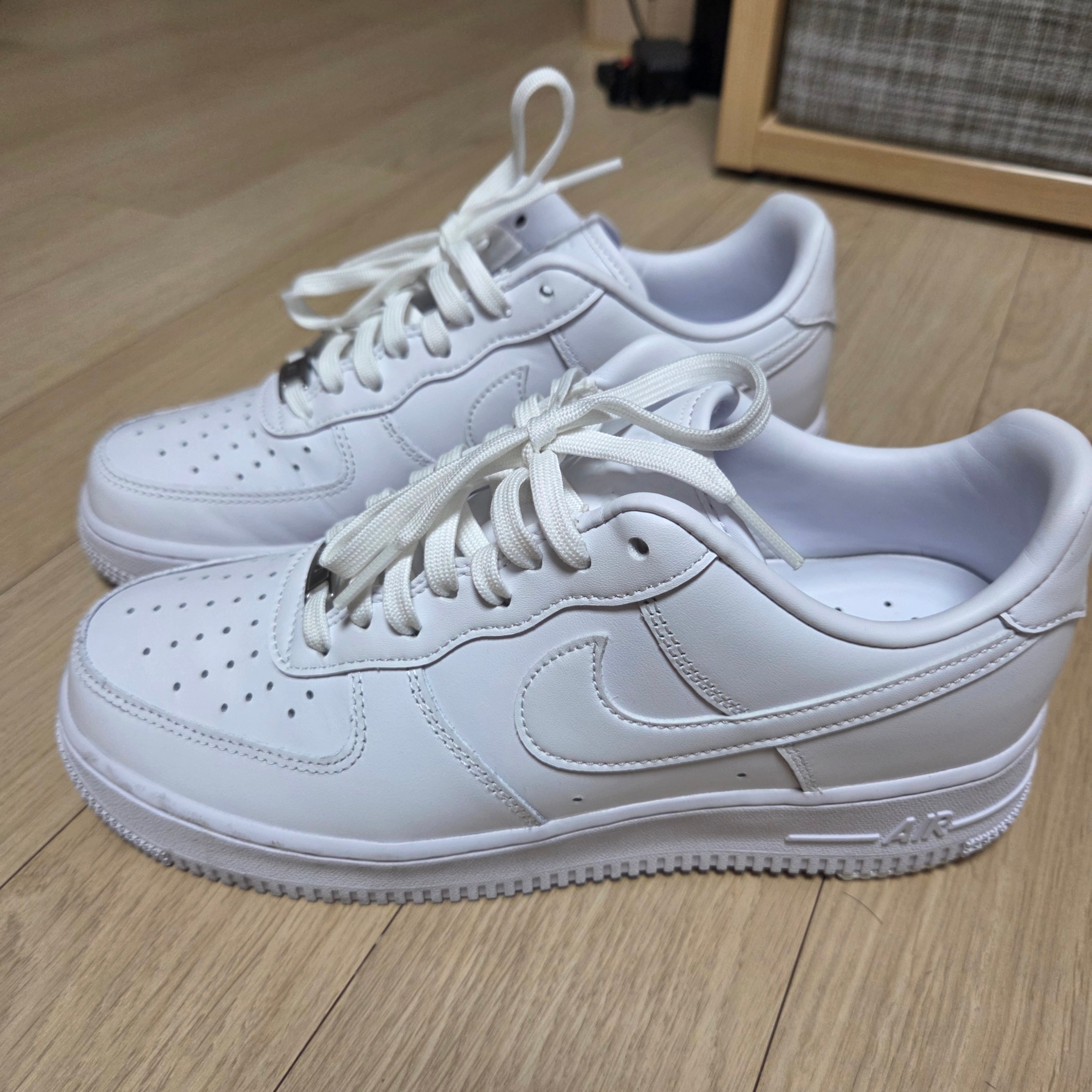 Nike Air Force 1 '07 Fresh White 착용 스타일 - 1