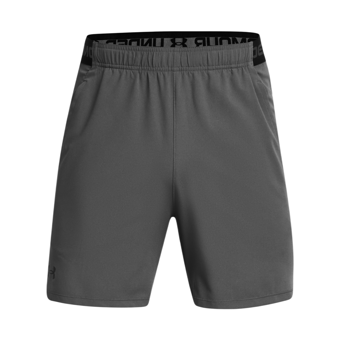 1373718-027 Under Armour Vanish Woven 6 Inch Shorts Castlerock Black