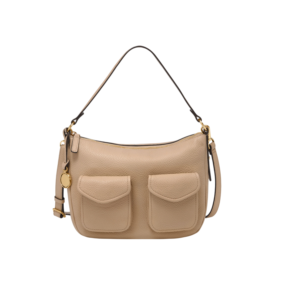 ZB11160270 [20% 쿠폰] Fossil Jolie Leather Cargo Crossbody Bag Mellow