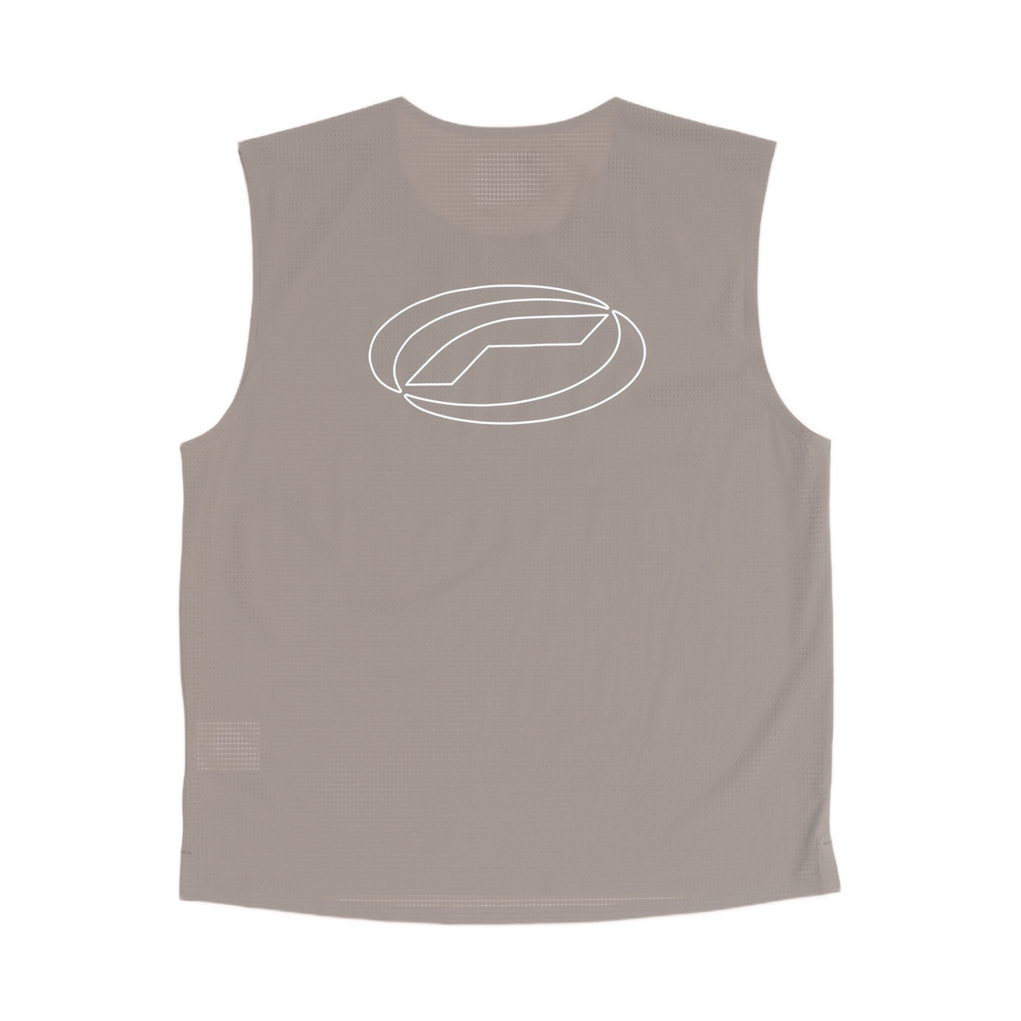 옵티미스틱 러너스 퍼포레이티드 크롭 탱크 탑 카멜(Optimistic Runners Perforated Crop Tank Top Camel) - 2