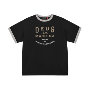 [6% 적립] Deus Ex Machina House Of Simple Pleasures Ringer Tee Black