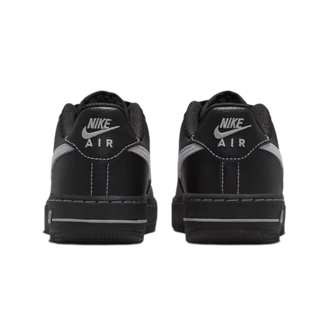 (GS) 나이키 에어포스 1 LV8 블랙 울프 그레이((GS) Nike Air Force 1 LV8 Black Wolf Grey) - 3