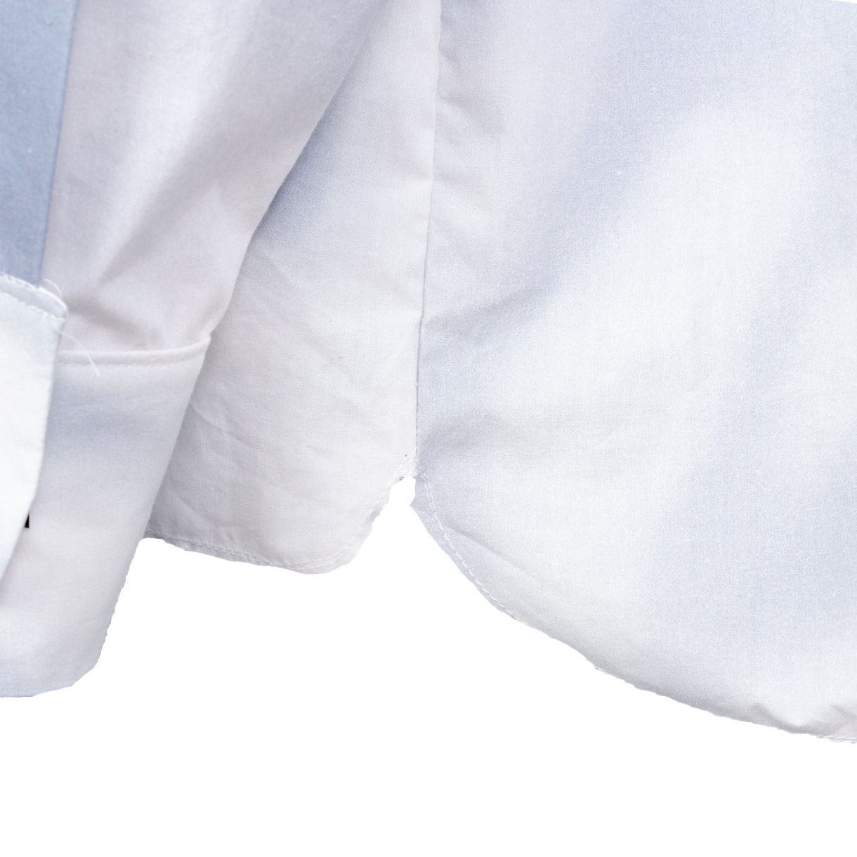 카미엘 포트젠스 빅 셔츠 벨크로 그레이 화이트 스트라이프 - 26SS(Camiel Fortgens Big Shirt Velcro Grey White Stripe - 26SS) - 4