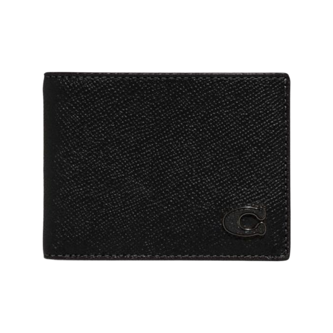 코치 슬림 빌폴드 반지갑 블랙(Coach Slim Billfold Bi-Fold Wallet Black) - 1