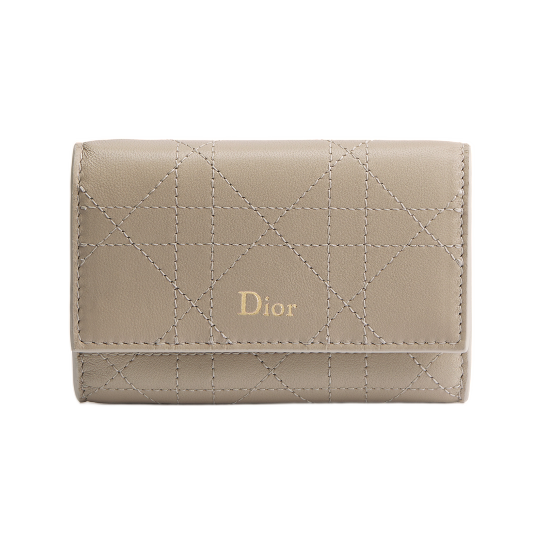 S4602OSQM-M73U Dior Trianon Glycine Wallet Flat Cannage Lambskin Trench