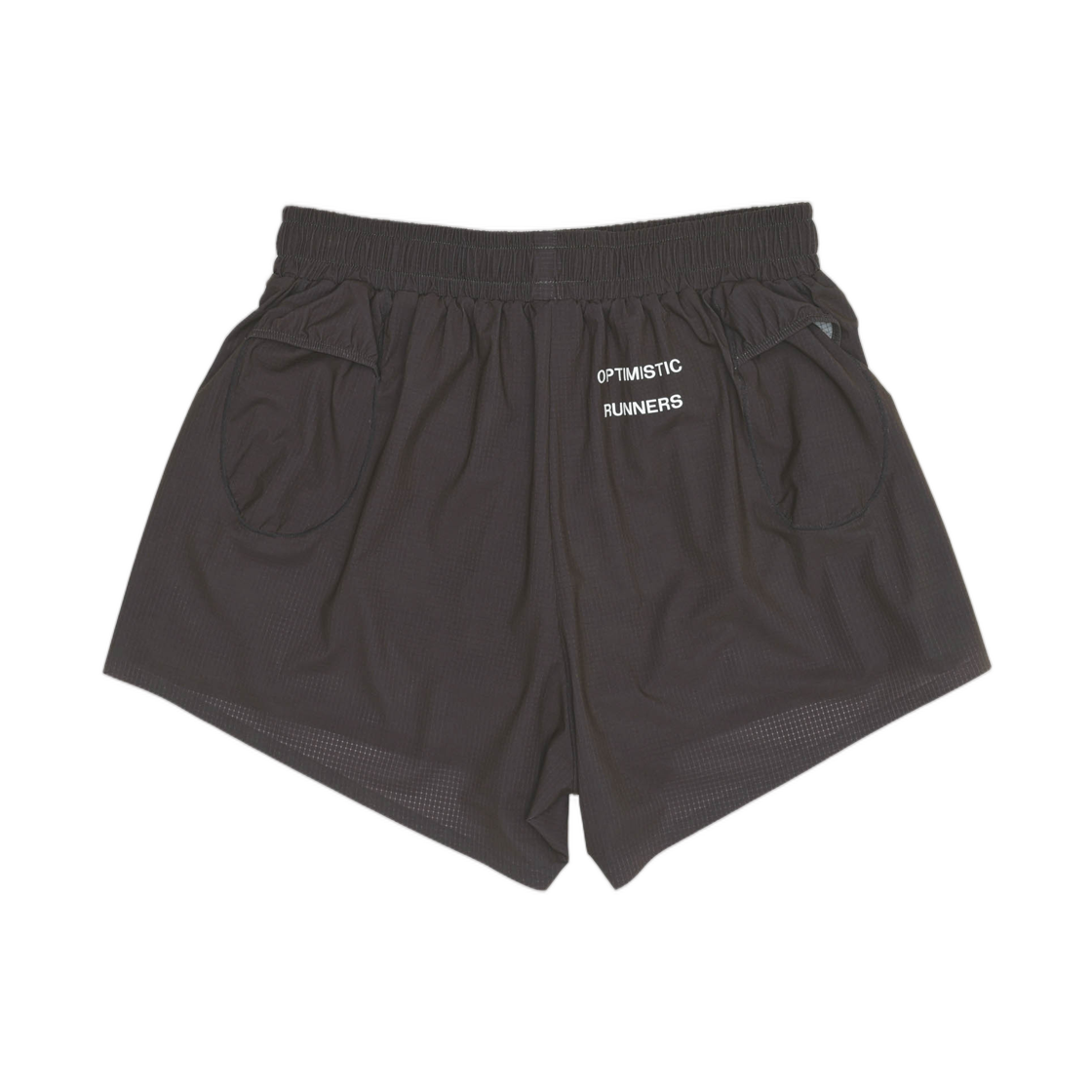 옵티미스틱 러너스 퍼포레이티드 쇼츠 다크 브라운(Optimistic Runners Perforated Shorts Dark-Brown) - 2