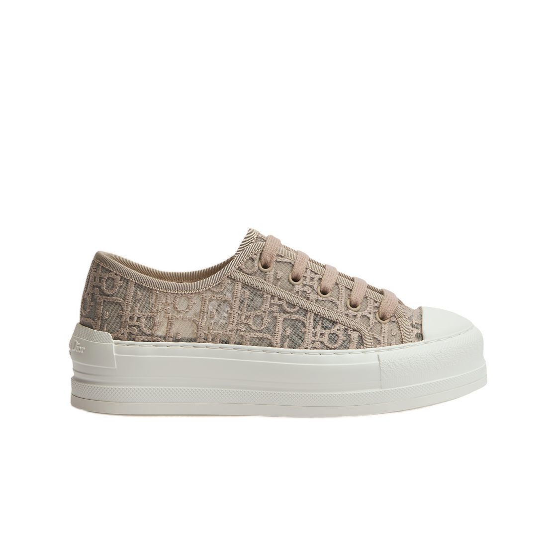 KCK546OEN-S23T (W) Dior Walk'N'Dior Platform Sneakers Dior Oblique Embroidered Mesh Trench