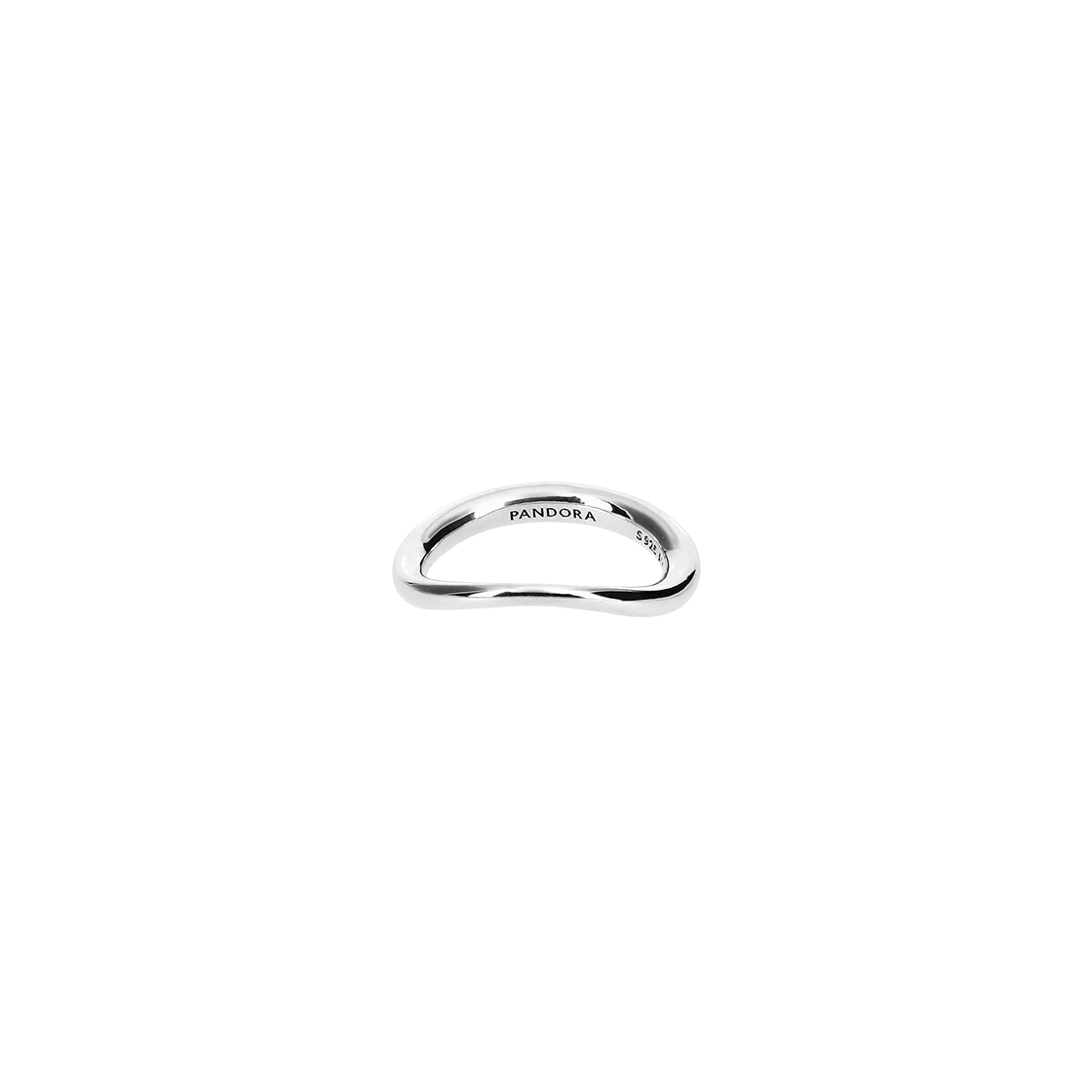 193314C00 [20% 쿠폰] (W) Pandora Organically Shaped Band Ring Sterling Silver