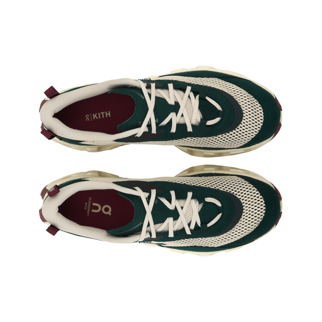 (W) 온 러닝 x 키스 K-테크 2 스피룰리나 발리((W) On Running x Kith K-Tech 2 Spirulina Barley) - 5