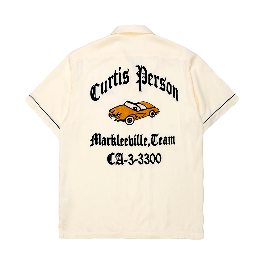 휴스턴 재팬 볼링 셔츠 카 오프 화이트 41304(Houston Japan Bowling Shirt Car Off White 41304) - 1