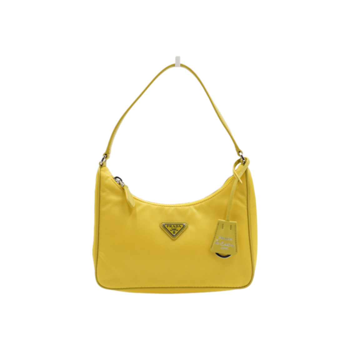 프라다 1NE204 테수토 리에디션 옐로우 리나일론 호보 토트백 겸 숄더백aa61955(Prada Tessuto Re-Edition Yellow Nylon Hobo Tote Bag)