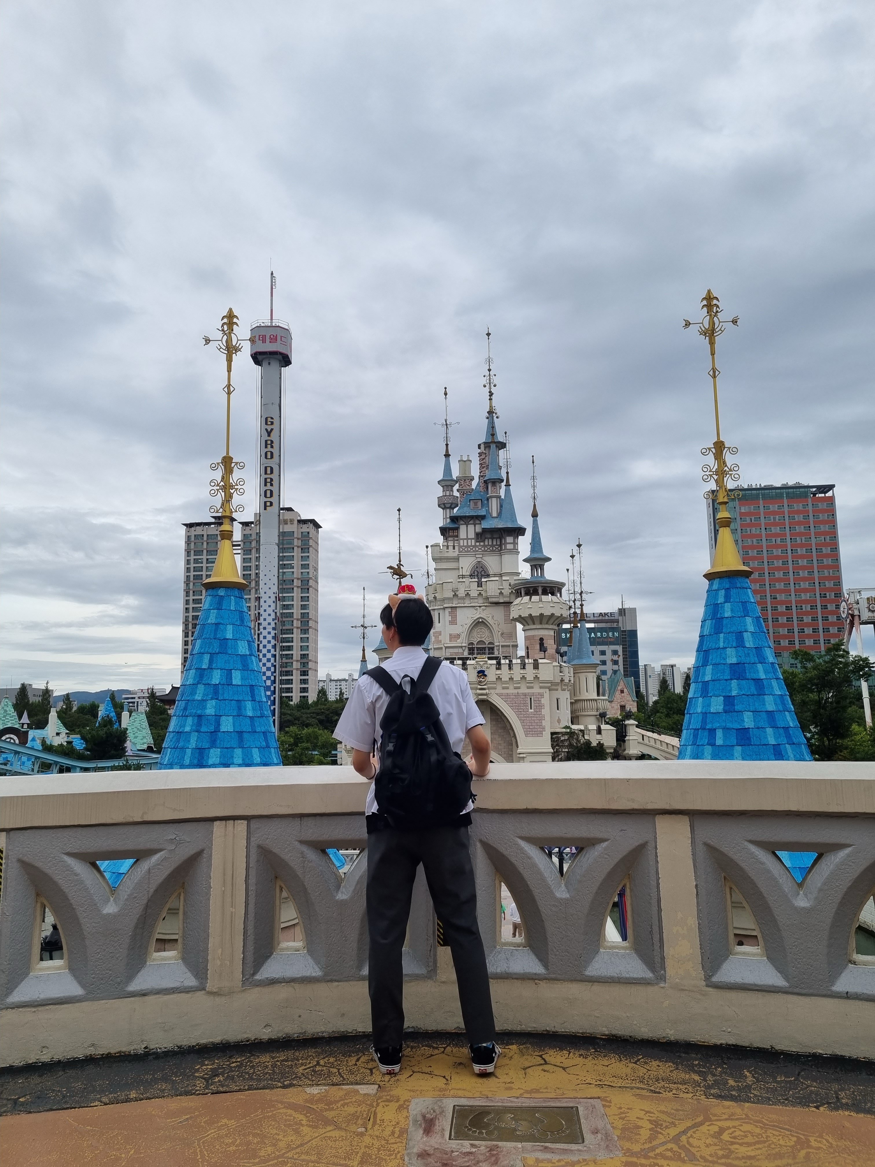 Ader Error x Zara Backpack Black 착용 스타일