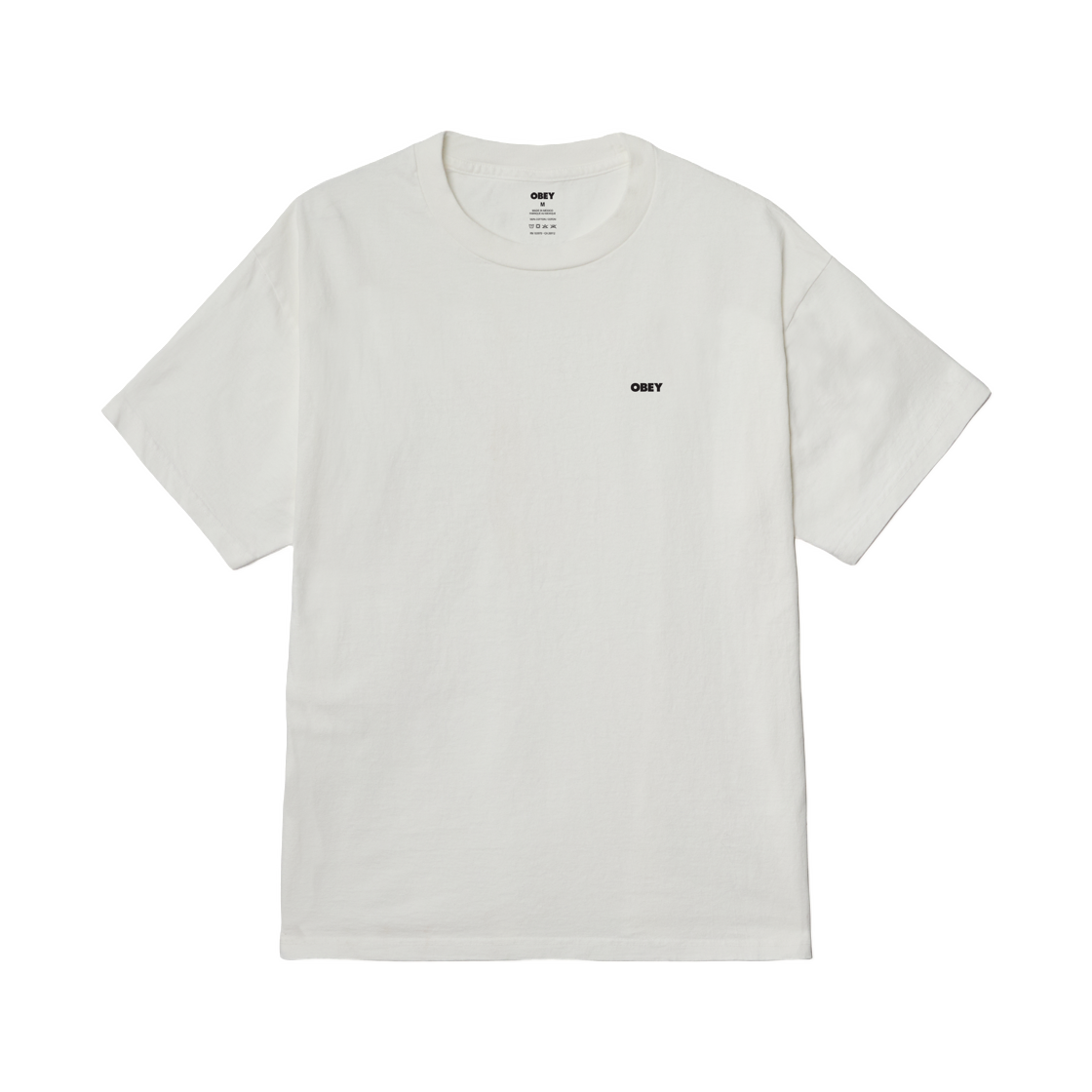 오베이 볼드 아이콘 페이스 피그먼트 티셔츠 피그먼트 빈티지 화이트(Obey Bold Icon Face Pigment T-Shirt Pigment Vintage White) - 2