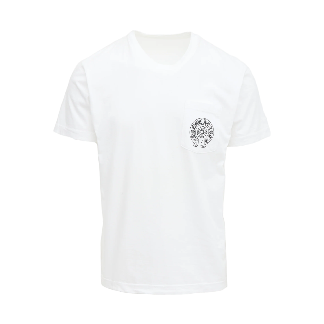 크롬하츠 홀스슈 로고 포켓 티셔츠 화이트(Chrome Hearts Horseshoe Logo Pocket T-Srhit White) - 2