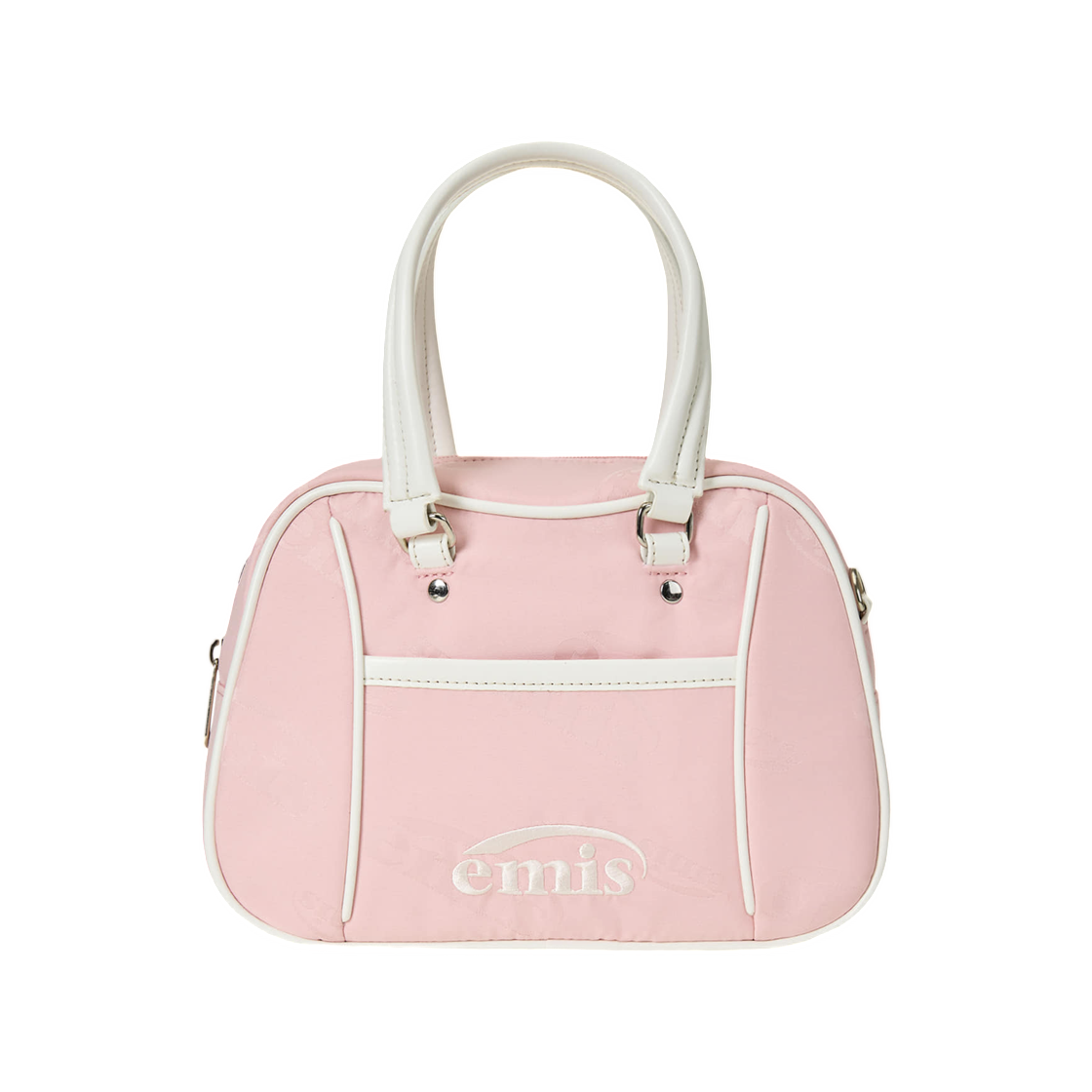 이미스 로고 자카드 토트백 핑크(Emis Logo Jacquard Tote Bag Pink) - 1