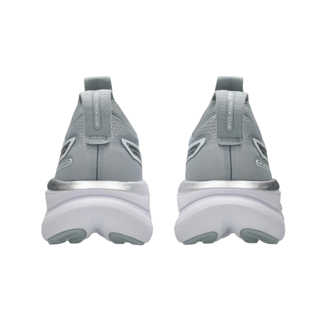 (W) 아식스 젤 님버스 28 아식스 트랙 클럽 피드몬트 그레이 퓨어 실버((W) Asics Gel-Nimbus 28 Asics Track Club Piedmont Grey Pure Silver) - 3
