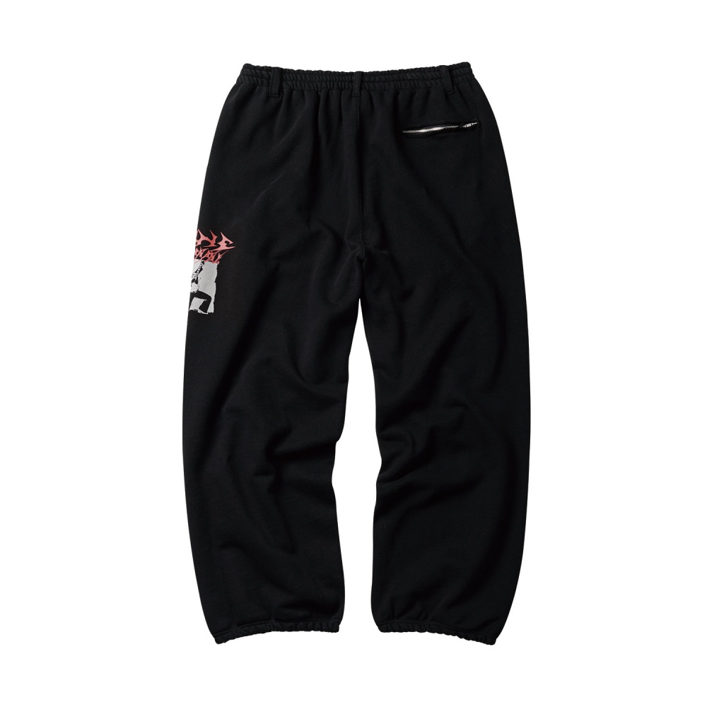 인세인개러지 인세인 그래픽 로고 스웻 팬츠 - 블랙(INSANE GARAGE Insane Graphic Logo Sweat Pants_Black) - 2