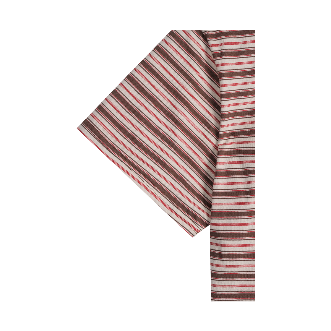 디아더생츄어리 NRNL ST 반팔 티셔츠 데일리 레드(THE ATHER SANCTUARY NRNL Stripe SS Tee Daily Red) - 4