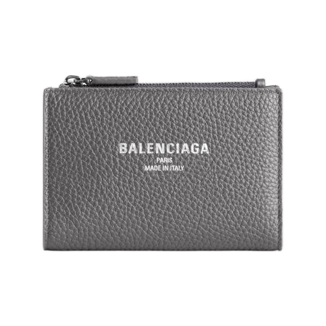 8351502ABV01239 Balenciaga Credit Vertical Folded Card Holder In Grey