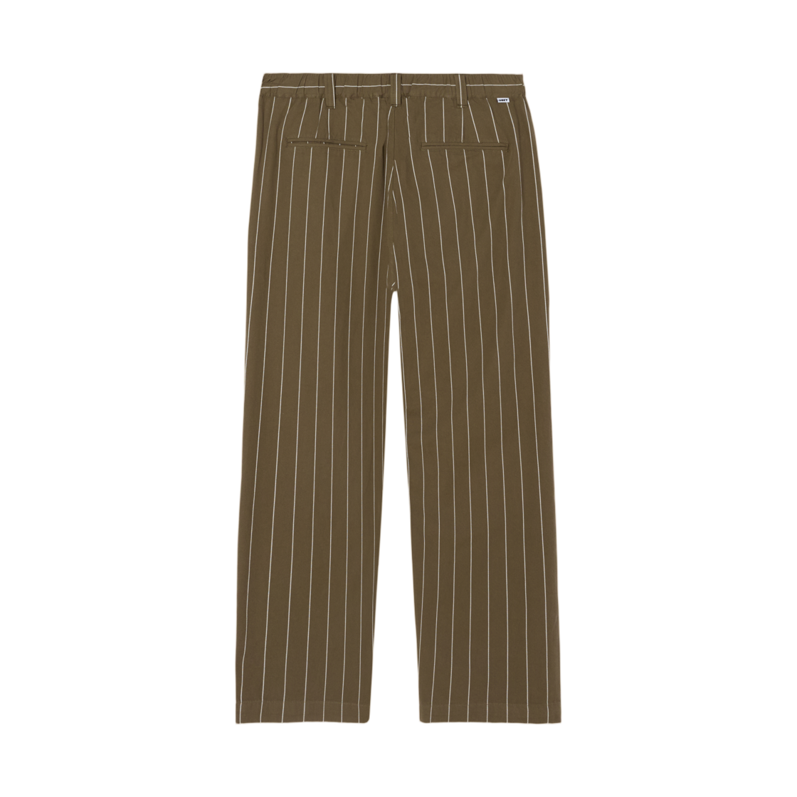 오베이 포스터 플리츠 스트라이프 팬츠 캔틴 멀티(Obey Foster Pleated Stripe Pant Canteen Multi) - 2