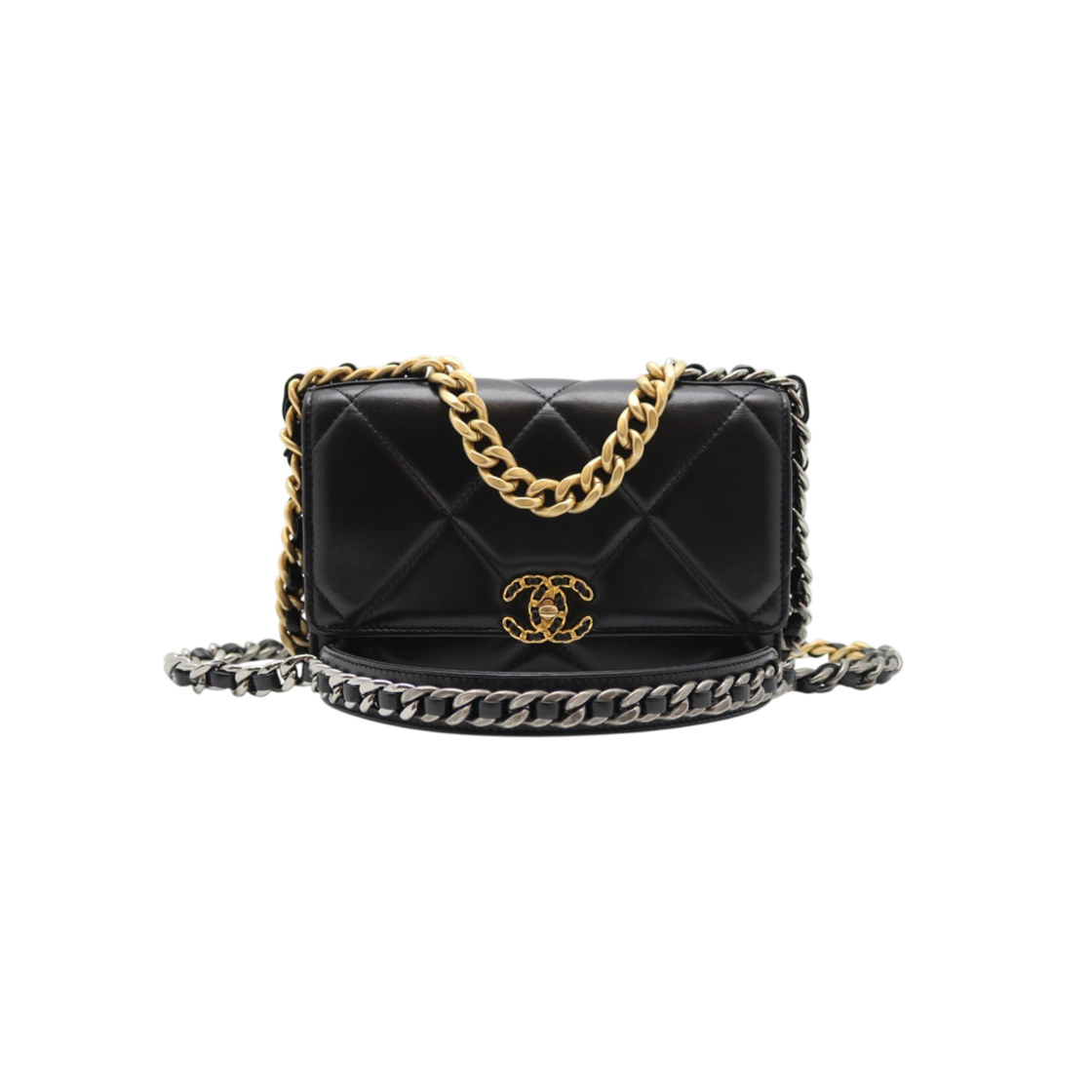ITPM6WRHFMUH Chanel 19 Turnlock WOC with Built-in Chip
