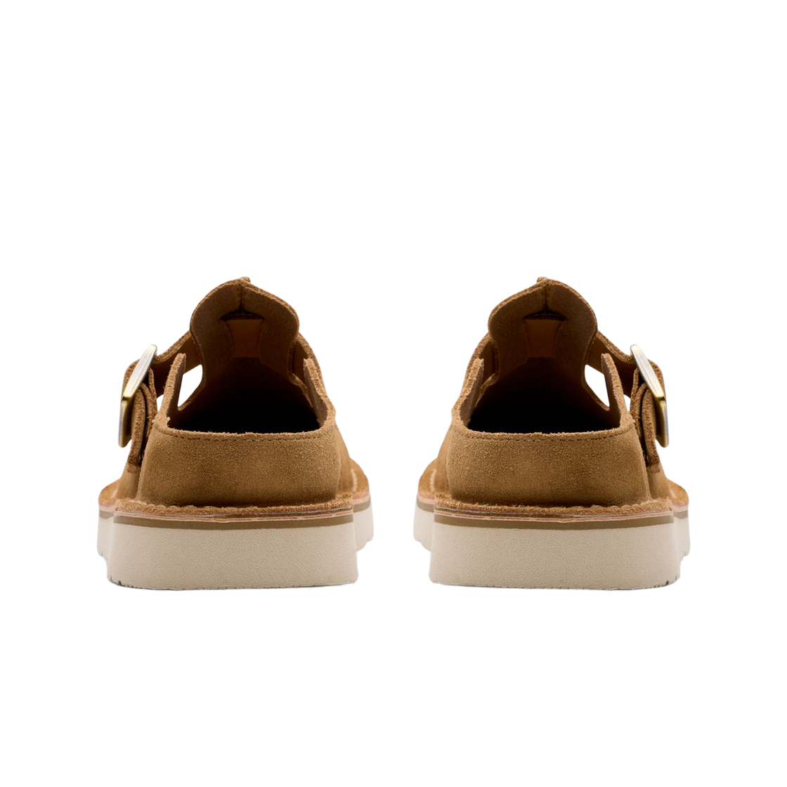 (W) 클락스 솔즈베리 뮬 다크 샌드 스웨이드((W) Clarks Solsbury Mule Dark Sand Suede) - 3
