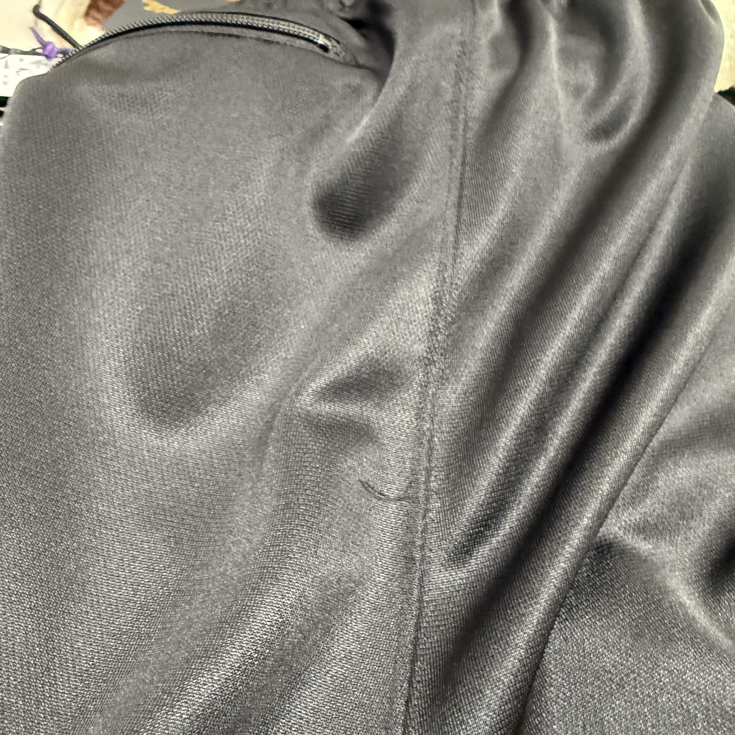Needles H.D. Track Pants Poly Smooth Black (LHP, Studious) 착용 스타일