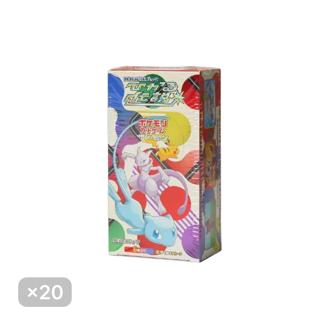포켓몬 TCG 썬&문 강화 확장팩 샤이니 레전드 박스 (20팩/일어판)(Pokemon TCG Sun&Moon Enhanced Expansion Pack Shines Legend Box (Pack of 20/Japanese Ver.)) - 1