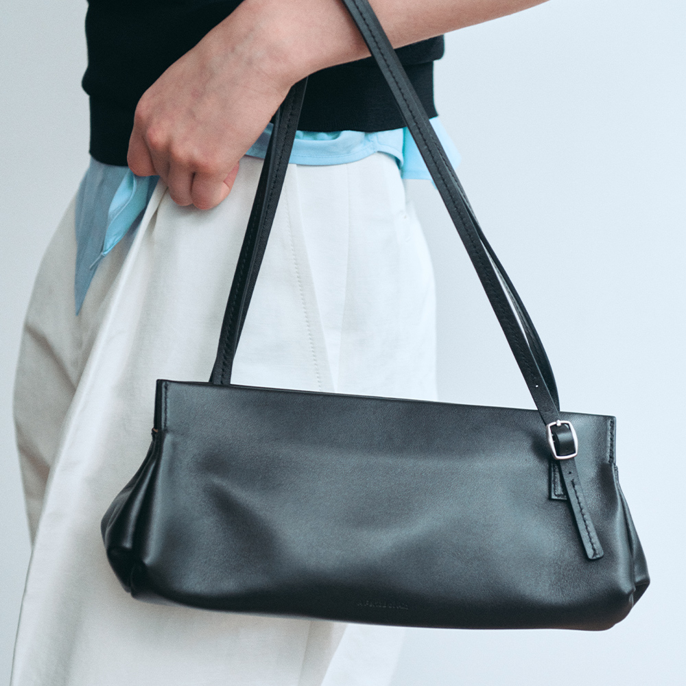 아포아 멜트 숄더백 블랙(APOA Melt Shoulder Bag Black) - 2