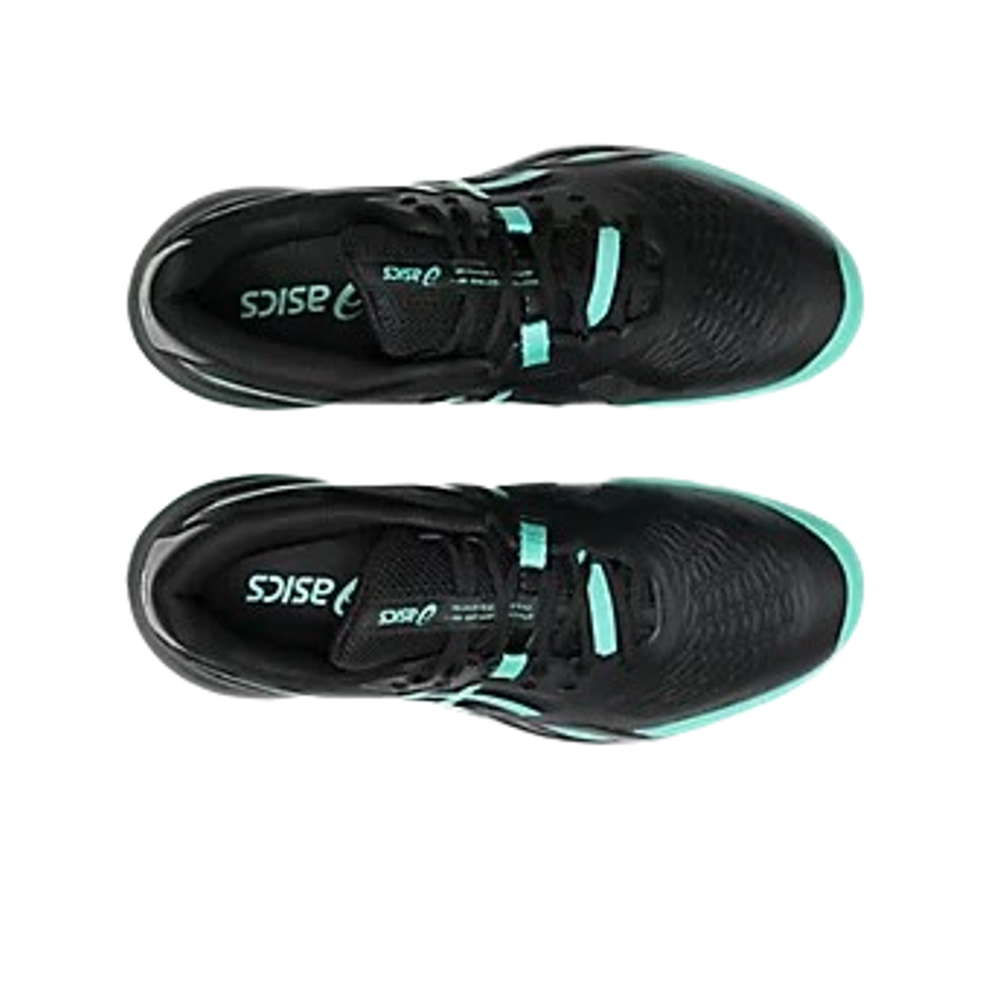 아식스 젤 레졸루션 X 블랙 오로라 그린 - D 스탠다드(Asics Gel-Resolution X Black Aurora Green - D Standard) - 2