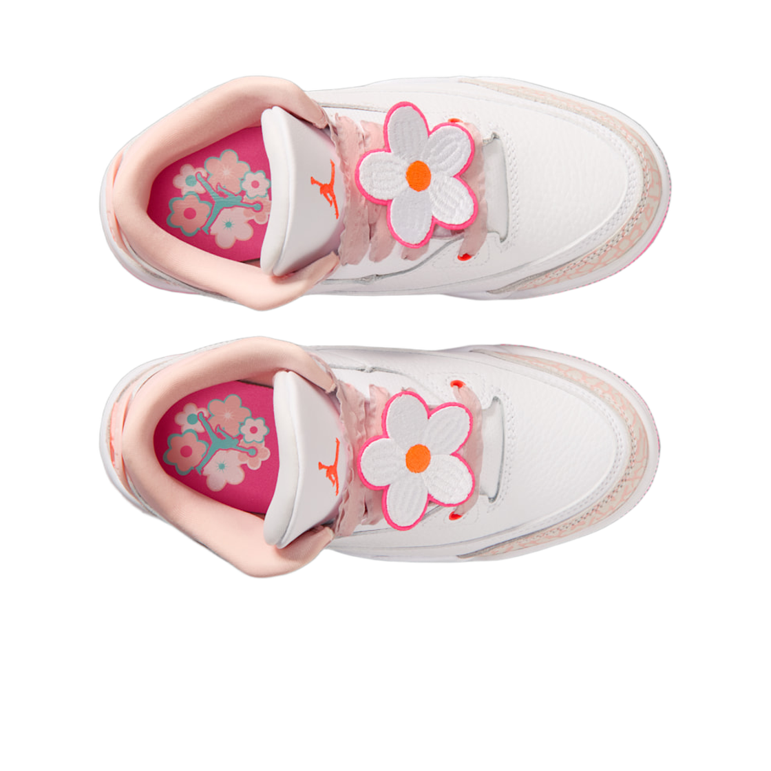 (PS) 조던 3 레트로 펄 핑크 하이퍼 오렌지((PS) Jordan 3 Retro Pearl Pink Hyper Orange) - 2
