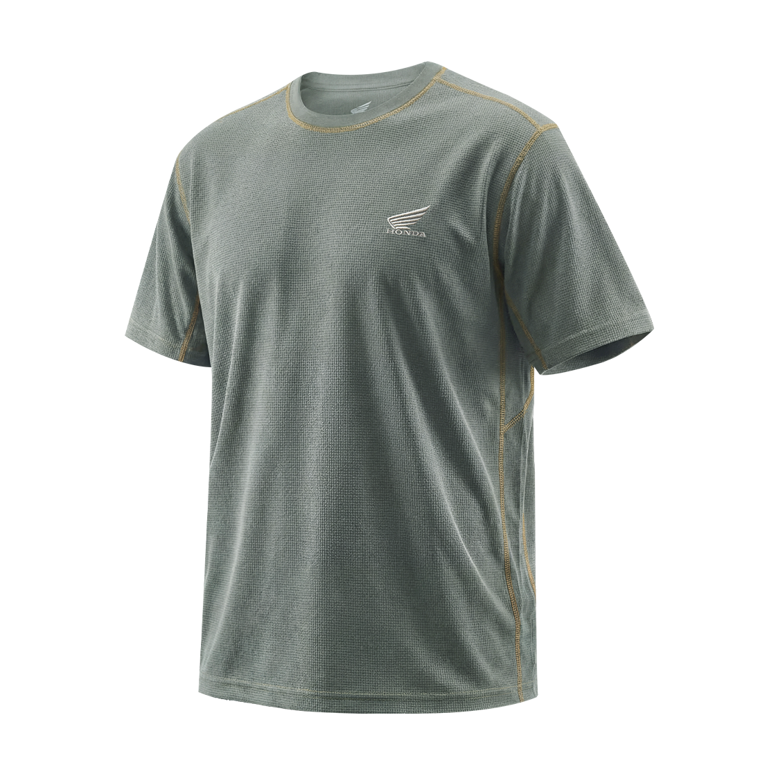 혼다 H-Tech 에어 레이어 시스템 와플 반팔 티셔츠 차콜