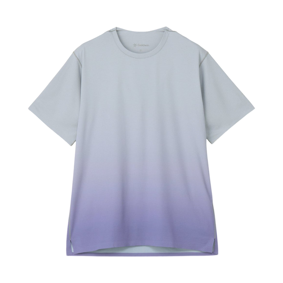 골드윈 워프 드라이 티셔츠 슬릿 그레이(Goldwin Warf Dry T-shirt Sleet Gray)