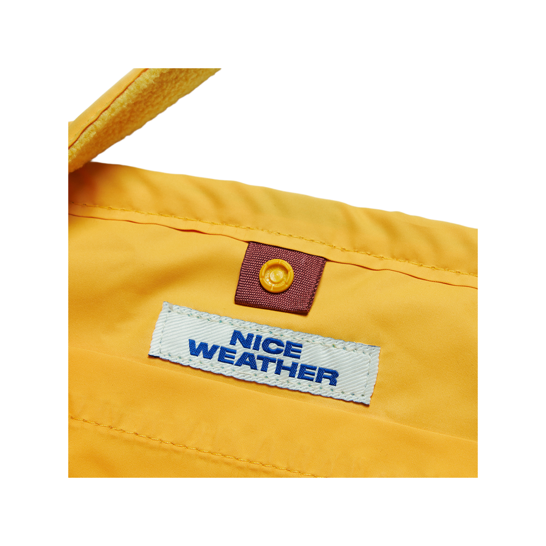 나이스 어패럴 플리스 스몰 백 차콜(Nice Weather Apparel Fleece Small Bag Charcoal) - 6