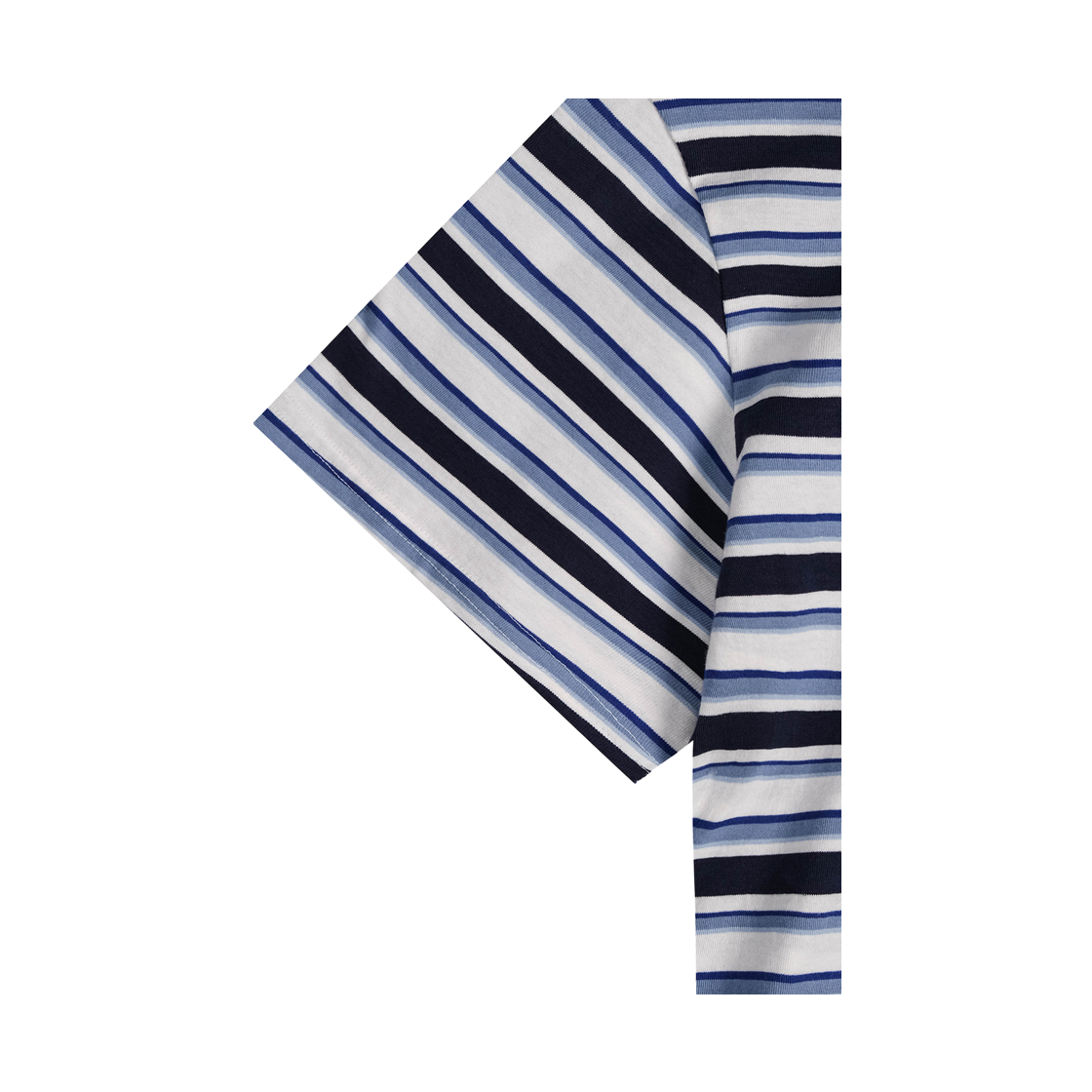 디아더생츄어리 NRNL ST 반팔 티셔츠 이지 스카이 블루(THE ATHER SANCTUARY NRNL Stripe SS Tee Easy Sky Blue) - 4