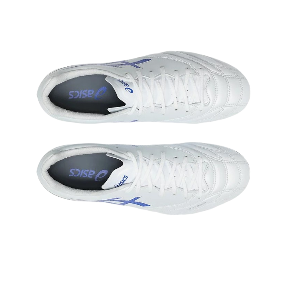 아식스 DS 라이트 프로 화이트 블루 - 2E 와이드(Asics DS Light Pro White Blue - 2E Wide) - 2
