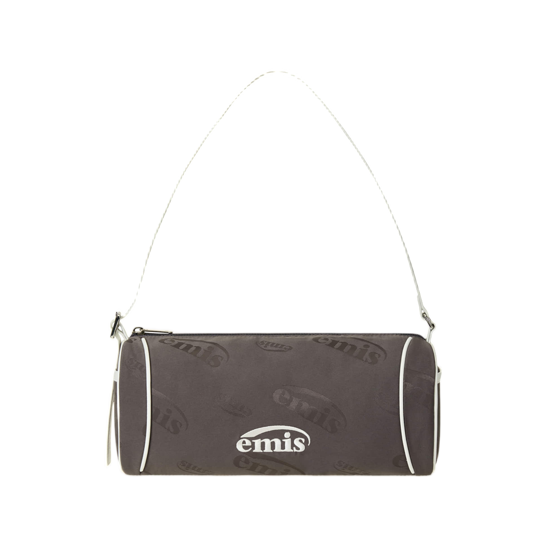 이미스 로고 자카드 숄더백 브라운(Emis Logo Jacquard Shoulder Bag Brown) - 1